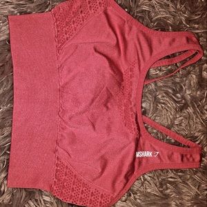 Gymshark Energy+ Seamless Crop Top - Dusky Pink